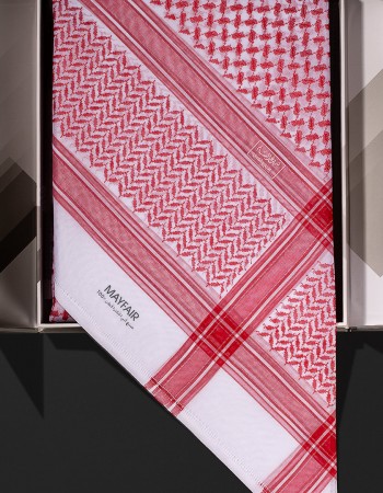 شماغ البسام ماي فير احمر 313