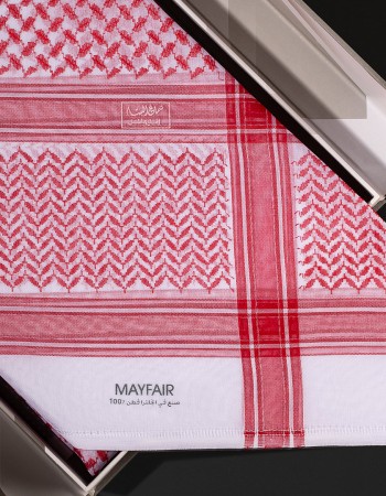 شماغ البسام ماي فير احمر 313