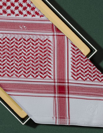 شماغ رواية احمر انجليزي شماغ رواية احمر انجليزي