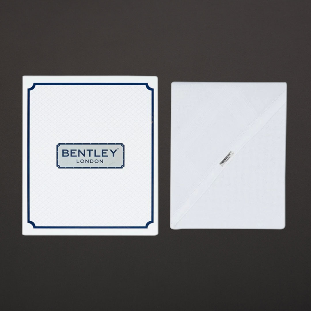 شماغ بنتلي ابيض BW2 - Bentley