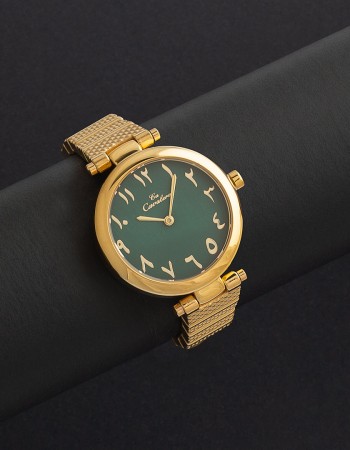 ساعة نسائية ستيل بمينا اخضر كافاليرا CL03GN ساعة نسائية ستيل بمينا اخضر كافاليرا CL03GN