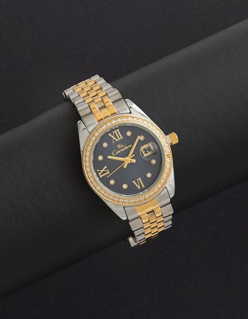 ساعة نسائية بمينا كحلي ماركة كافاليرا CL04SG