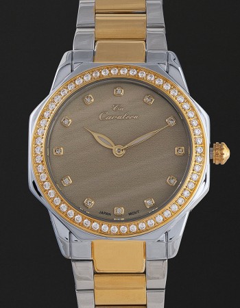 ساعة نسائية ستيل بلون ذهبي CL07SN ساعة نسائية ستيل بلون ذهبي CL07SN