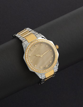 ساعة نسائية ستيل بلون ذهبي CL07SN ساعة نسائية ستيل بلون ذهبي CL07SN