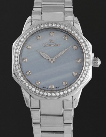 ساعة نسائية فضي ماركة كافاليرا CL07SS