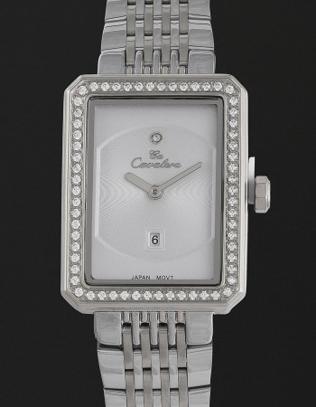 ساعة كافاليرا النسائية بمينا ابيض CL09SW ساعة كافاليرا النسائية بمينا ابيض CL09SW