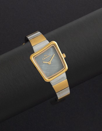 ساعة يد نسائية ستيل بلون ذهبي وفضي CL21SB ساعة يد نسائية ستيل بلون ذهبي وفضي CL21SB