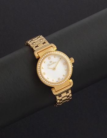 ساعة نسائية ستيل بمينا ابيض كافاليرا CL22GW ساعة نسائية ستيل بمينا ابيض كافاليرا CL22GW