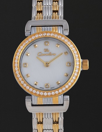 ساعة نسائية ستيل بمينا ابيض كافاليرا CL22SW ساعة نسائية ستيل بمينا ابيض كافاليرا CL22SW