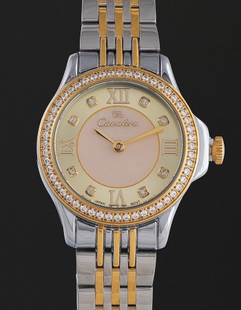 ساعة نسائية ستيل بمينا ذهبي كافاليرا CL23SG ساعة نسائية ستيل بمينا ذهبي كافاليرا CL23SG