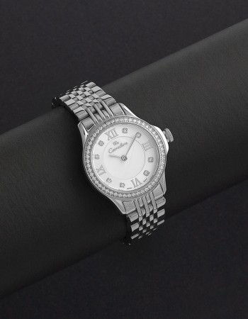 ساعة نسائية ستيل بمينا ابيض كافاليرا CL23SS ساعة نسائية ستيل بمينا ابيض كافاليرا CL23SS