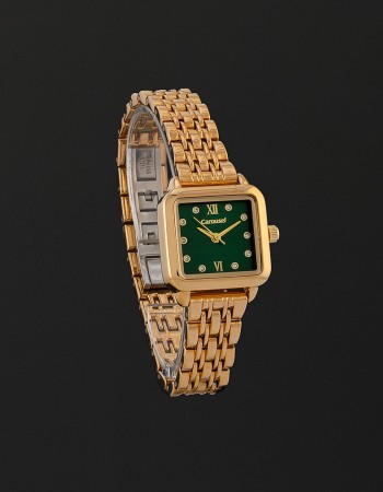 ساعة نسائية ماركة كاروسيل ذهبي CA401GN