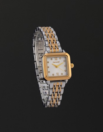 ساعة يد نسائية مينا ابيض CA401SW