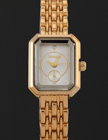ساعة نسائية ستيل ذهبي CA409GW