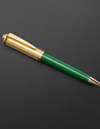 قلم اخضر ذهبي ماركة الدهنج D1112GGR قلم اخضر ذهبي ماركة الدهنج D1112GGR
