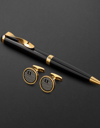 طقم قلم وكبك اسود ذهبي ماركة الدهنج D2167BG طقم قلم وكبك اسود ذهبي ماركة الدهنج D2167BG