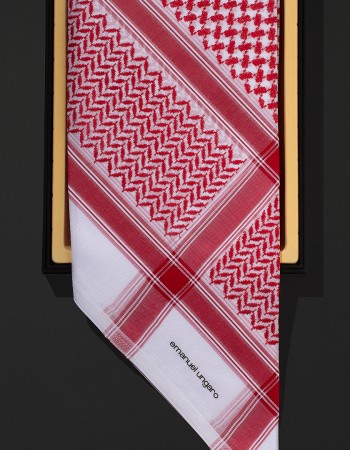 شماغ ايمانويل انقارو احمر EL.R شماغ ايمانويل انقارو احمر EL.R