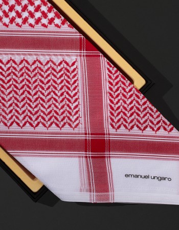 شماغ ايمانويل انقارو احمر EL.R شماغ ايمانويل انقارو احمر EL.R