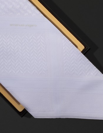 شماغ ايمانويل انقارو ابيض EL.W شماغ ايمانويل انقارو ابيض EL.W