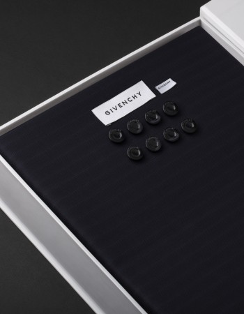 قماش شتوي رجالي صوف كحلي مقلم جيفنشي 2494F-580-5