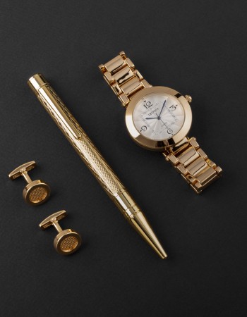 طقم ساعة وكبك وقلم ماركة S2014GG طقم ساعة وكبك وقلم ماركة S2014GG