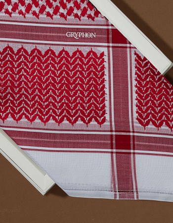 شماغ احمر غامق غريفن G21 شماغ احمر غامق غريفن G21