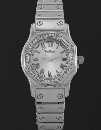 ساعة نسائية ستيل فضي جولنار GU113SS