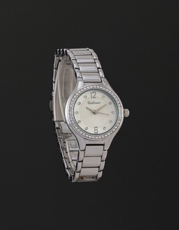 ساعة جولنار نسائية مينا ابيض GU118SW