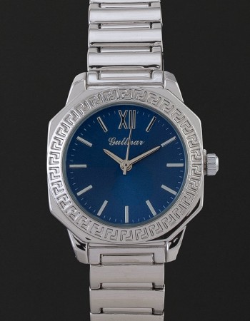 ساعة يد نسائية مينا ازرق جولنار GU122SU