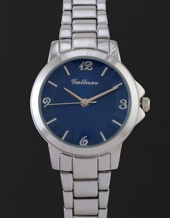 ساعة جولنار نسائية مينا ازرق GU124SU