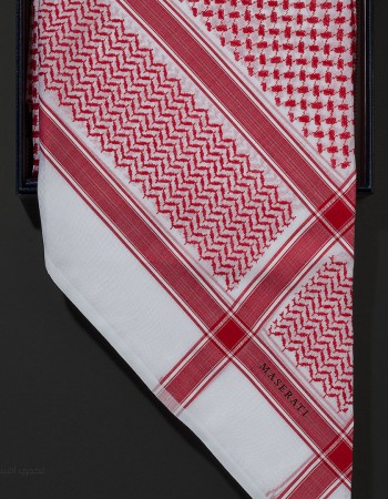 شماغ مازيراتي احمر الجديد MAS-R شماغ مازيراتي احمر الجديد MAS-R