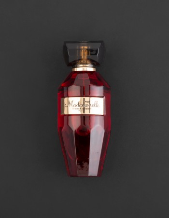 هدية وردة وشمعة مع عطر فرانك اوليفر مدموزيل ريد