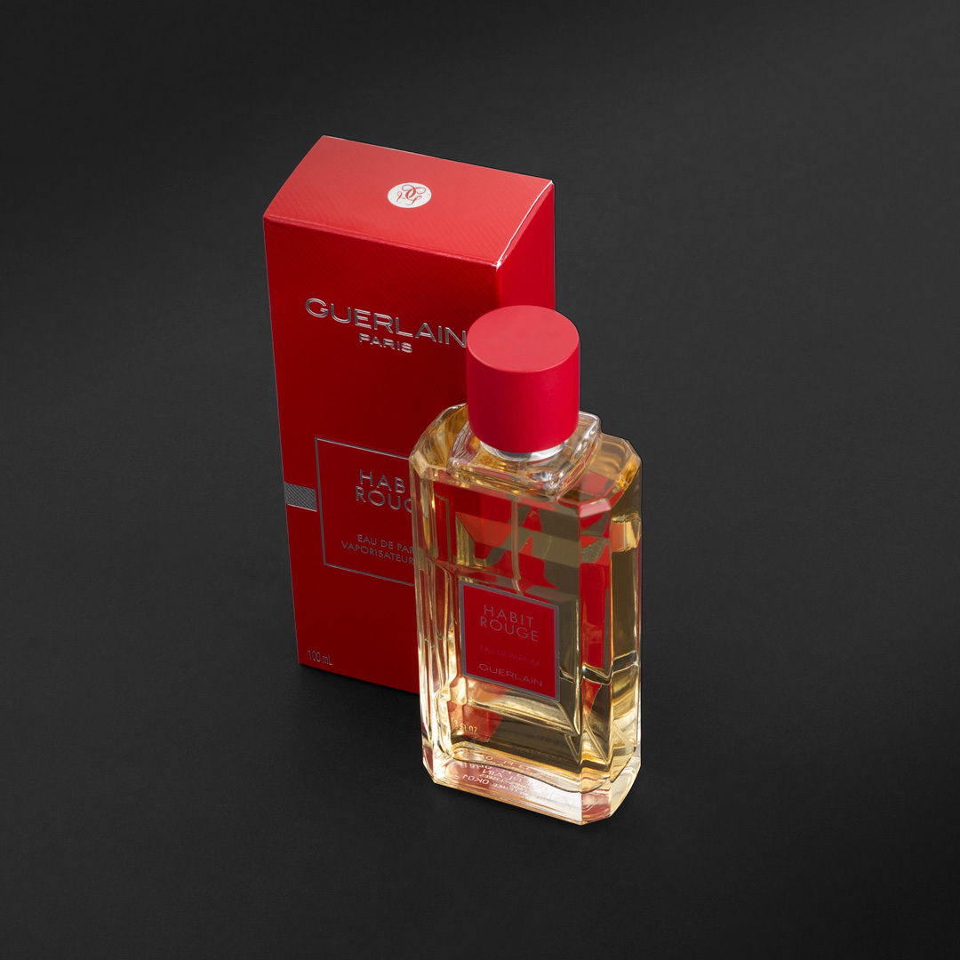 عطر جيرلان هابت روج - أو دي بارفيوم للرجال 100 مل - Guerlain