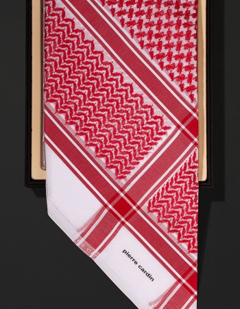 شماغ بيير كاردان احمر تردشنال 2024 PZ.R شماغ بيير كاردان احمر تردشنال 2024 PZ.R