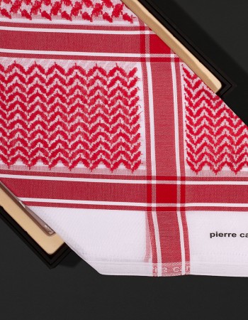 شماغ بيير كاردان احمر تردشنال 2024 PZ.R شماغ بيير كاردان احمر تردشنال 2024 PZ.R