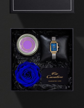 هدية ساعة نسائية مع ورد وشمعة معطرة CL02 هدية ساعة نسائية مع ورد وشمعة معطرة CL02