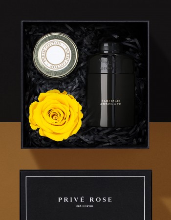 هدية وردة وشمعة مع عطر بنتلي ابسولوت فور مان هدية وردة وشمعة مع عطر بنتلي ابسولوت فور مان