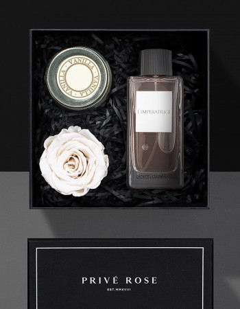 هدية وردة وشمعة مع عطر دولتشي آند غابانا لايمبيراتريس هدية وردة وشمعة مع عطر دولتشي آند غابانا لايمبيراتريس