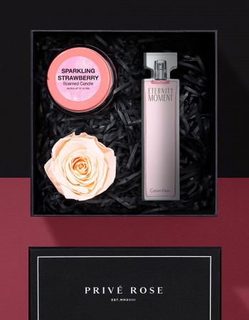 هدية وردة وشمعة مع عطر كالفين كلاين اتيرنتي مومنت هدية وردة وشمعة مع عطر كالفين كلاين اتيرنتي مومنت