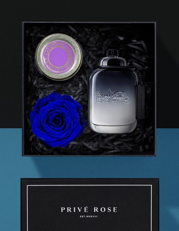 هدية عطر كوتش فور مان مع وردة وشمعة هدية عطر كوتش فور مان مع وردة وشمعة