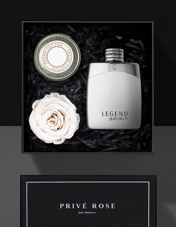 هدية وردة وشمعة مع عطر مونت بلانك ليجند سيبيرت هدية وردة وشمعة مع عطر مونت بلانك ليجند سيبيرت
