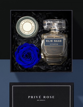هدية عطر ايلي صعب لي بارفيوم رويال مع وردة وشمعة هدية عطر ايلي صعب لي بارفيوم رويال مع وردة وشمعة