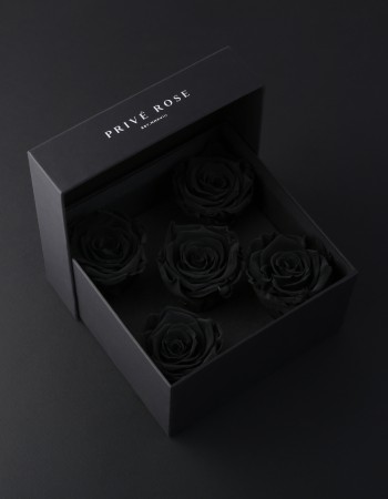 باقة ورد طبيعي دائم أسود بريفي روز PRB30 باقة ورد طبيعي دائم أسود بريفي روز PRB30