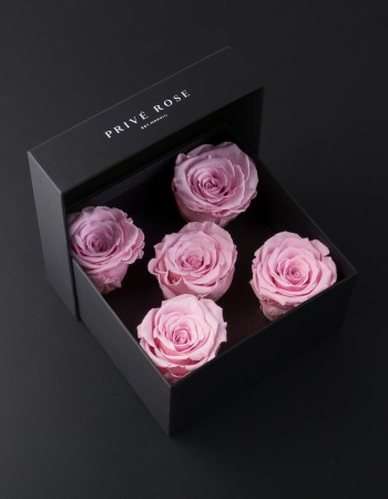 باقة ورد طبيعي دائم وردي بريفي روز PRP32 باقة ورد طبيعي دائم وردي بريفي روز PRP32