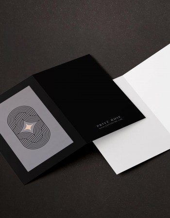 كرت هدايا اشكال مجردة P11