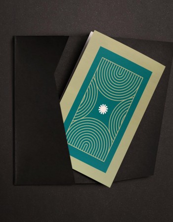 كرت هدايا فن تجريدي P18 كرت هدايا فن تجريدي P18