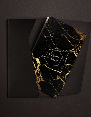 كرت هدايا ماربل ذهبي مع ظرف فاخر CX2 كرت هدايا ماربل ذهبي مع ظرف فاخر CX2