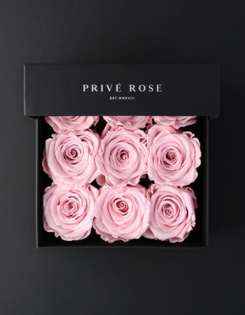 بوكس ورد طبيعي دائم وردي بريفي روز PRP26 بوكس ورد طبيعي دائم وردي بريفي روز PRP26