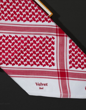 شماغ فلفت احمر كلاسيك انجليزي 2024 شماغ فلفت احمر كلاسيك انجليزي 2024