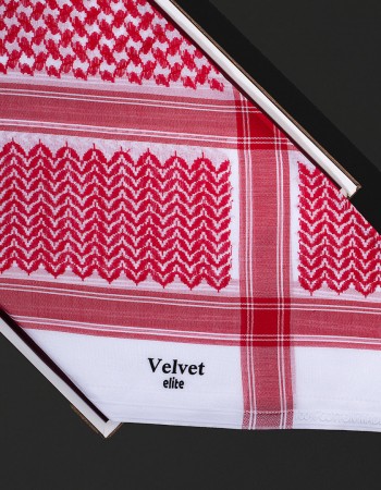 شماغ فلفيت اليت احمر 2024 شماغ فلفيت اليت احمر 2024